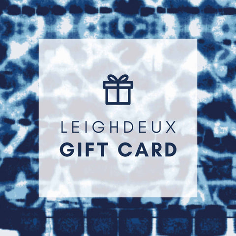 The LeighDeux Gift Card Gift Cards LeighDeux, LLC 