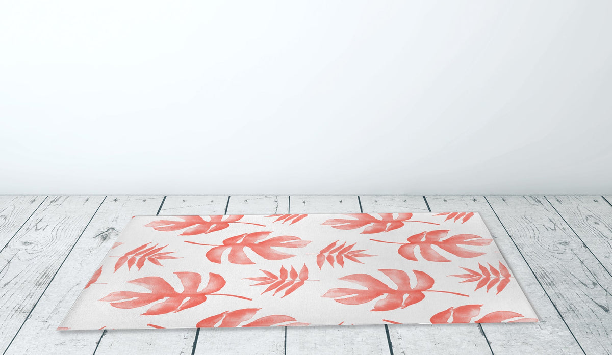 Area Rug - Palm Beachy Coral Rugs MWW 