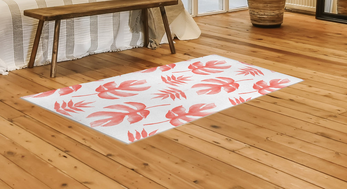 Area Rug - Palm Beachy Coral Rugs MWW 