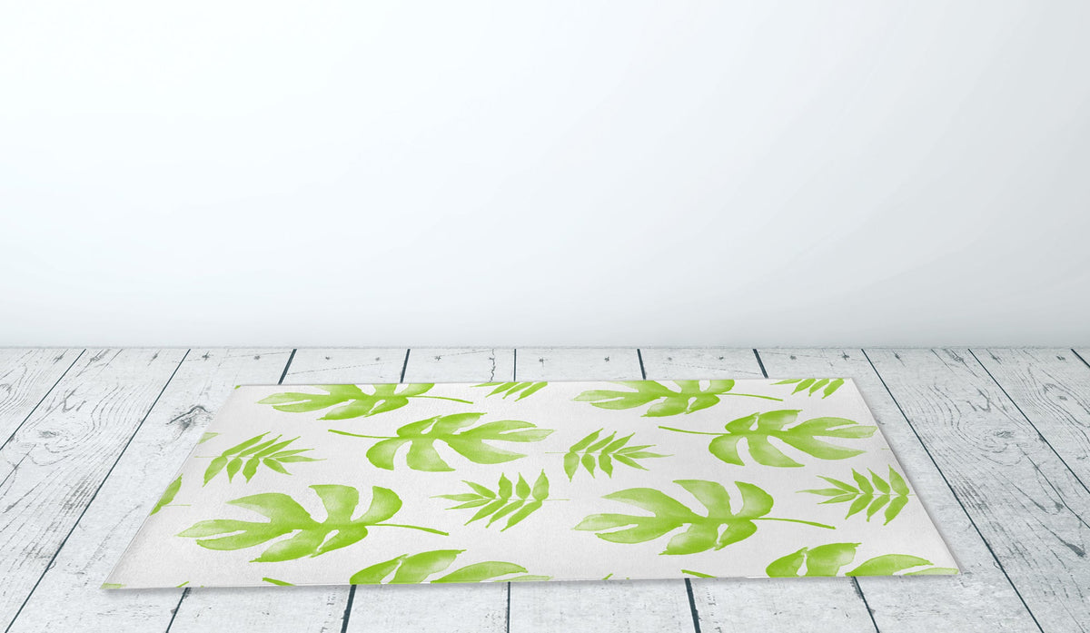 Area Rug - Palm Beachy Lime Rugs MWW 