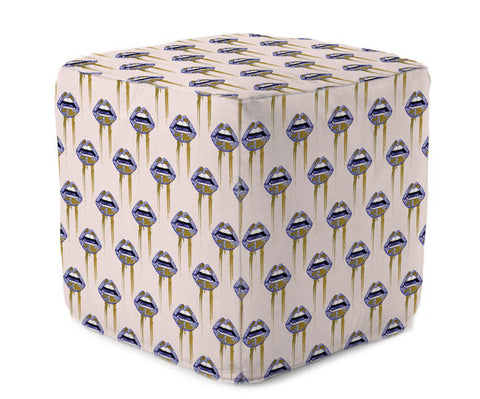 Bean Bag Cube - Lips Lavender Shop All MWW 