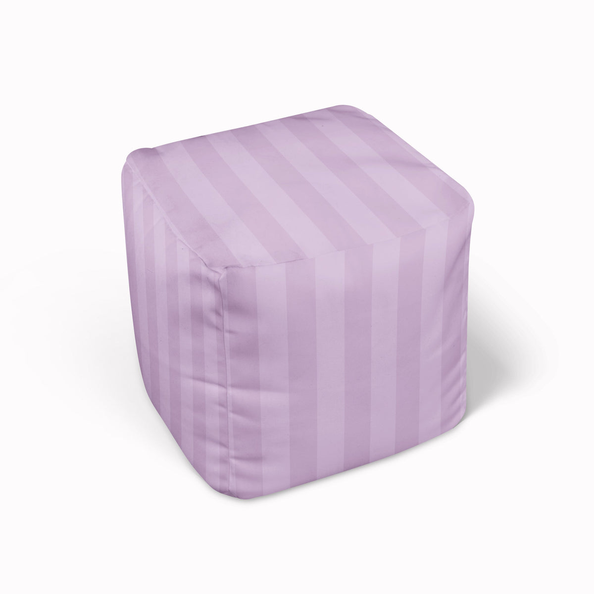 Bean Bag Cube - Shadow Stripes Lilac MWW 