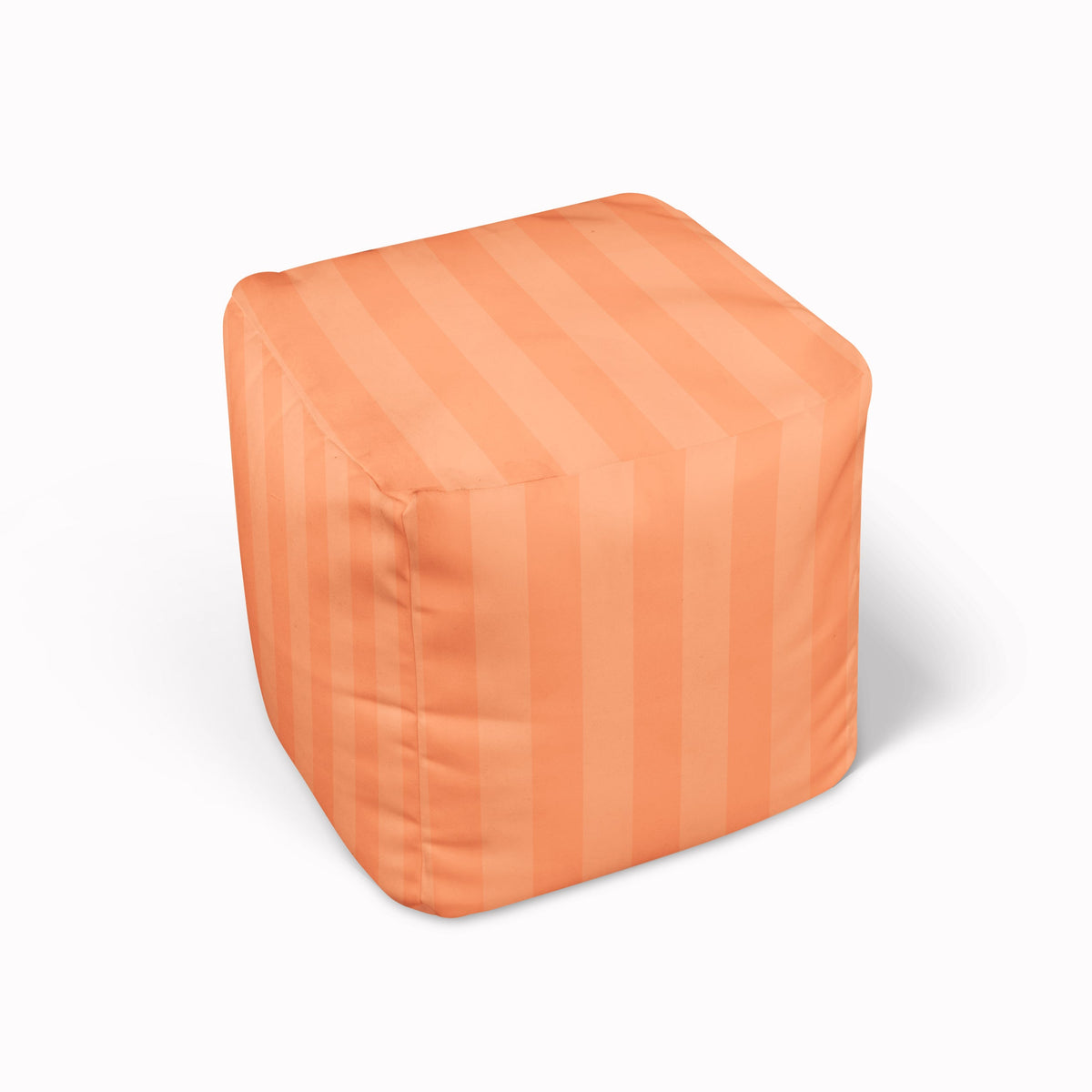 Bean Bag Cube - Shadow Stripes Melon MWW 