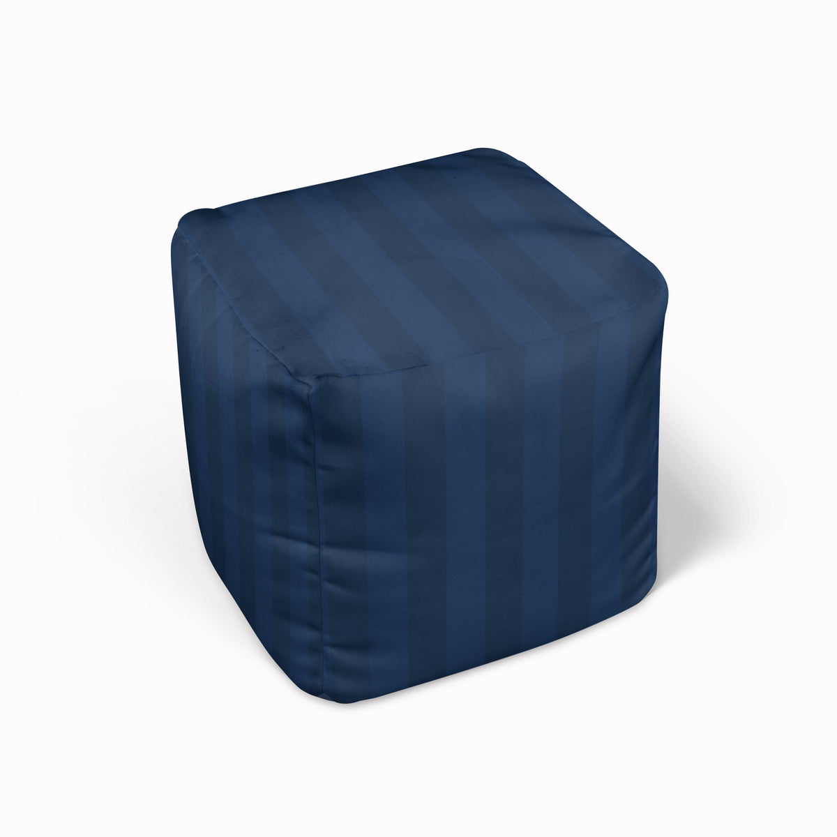 Bean Bag Cube - Shadow Stripes Navy MWW 