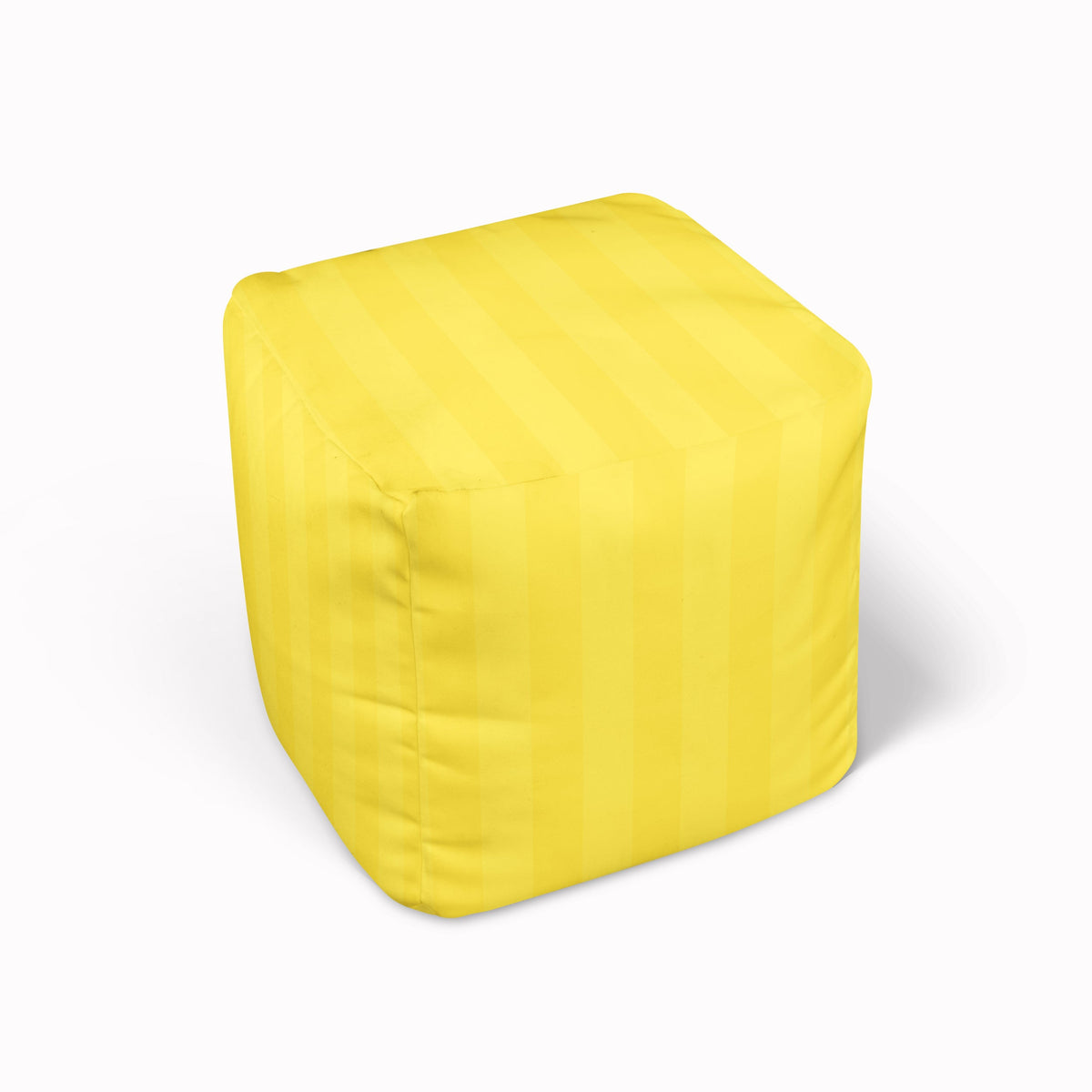 Bean Bag Cube - Shadow Stripes Yellow MWW 