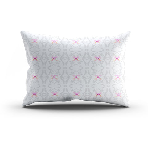 Bolster Pillow - Flutter Pink Monarch Bedding, Pillows, Bolster Pillow MWW 