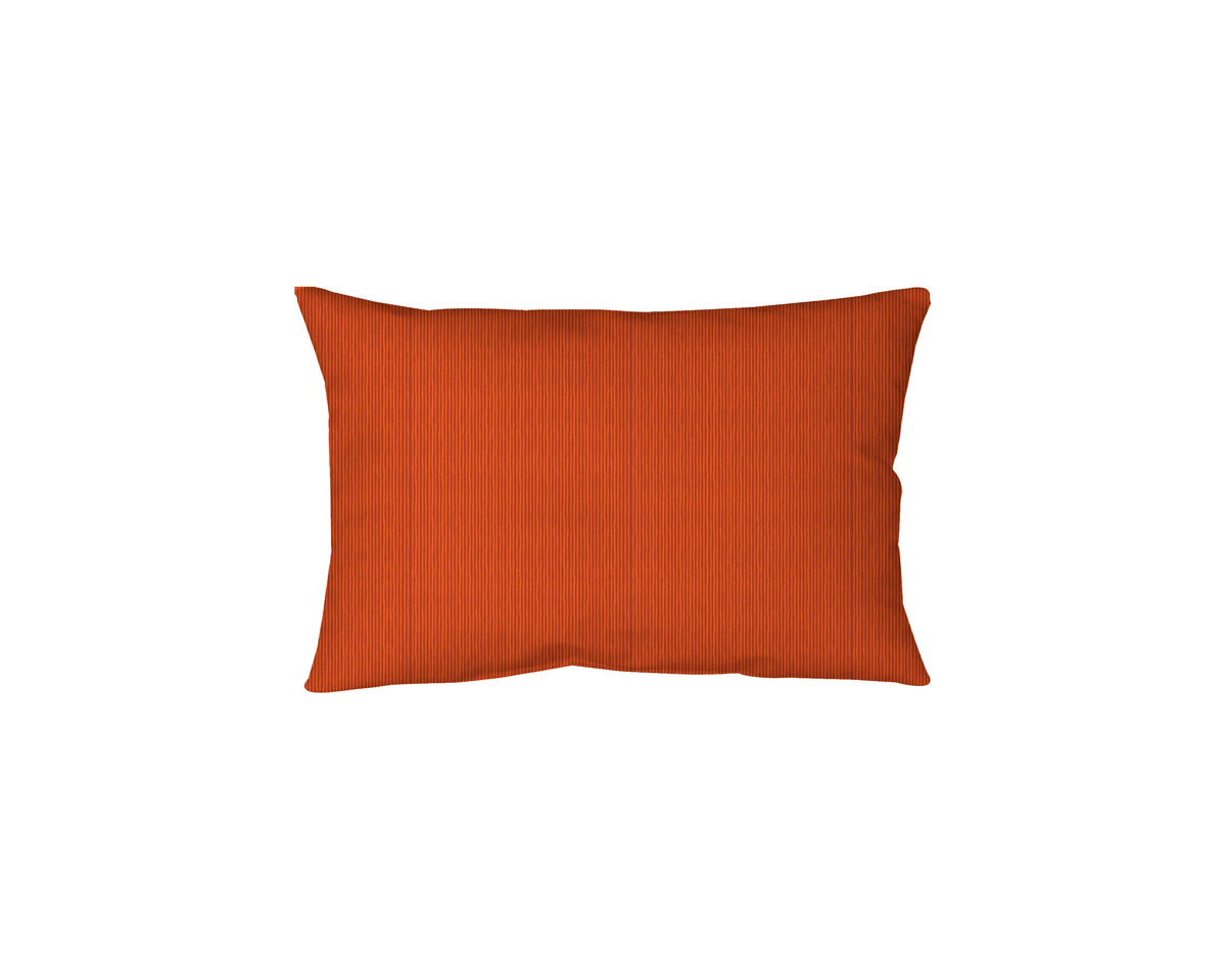 Bolster Pillow - Narrow Stripes Terracotta Bedding, Pillows, Bolster Pillow MWW 