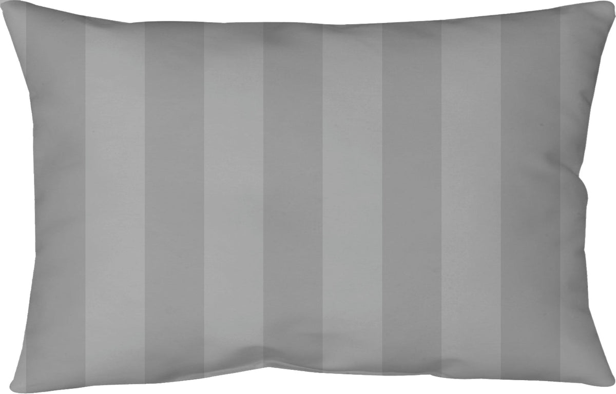Bolster Pillow - Shadow Stripes Storm Grey Bedding, Pillows, Bolster Pillow MWW 