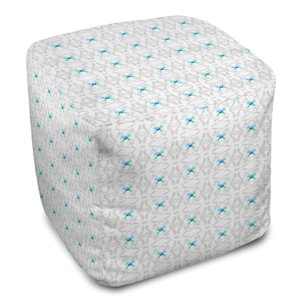 Copy of Bean Bag Cube - Flutter Blue Morpho Shop All MWW 