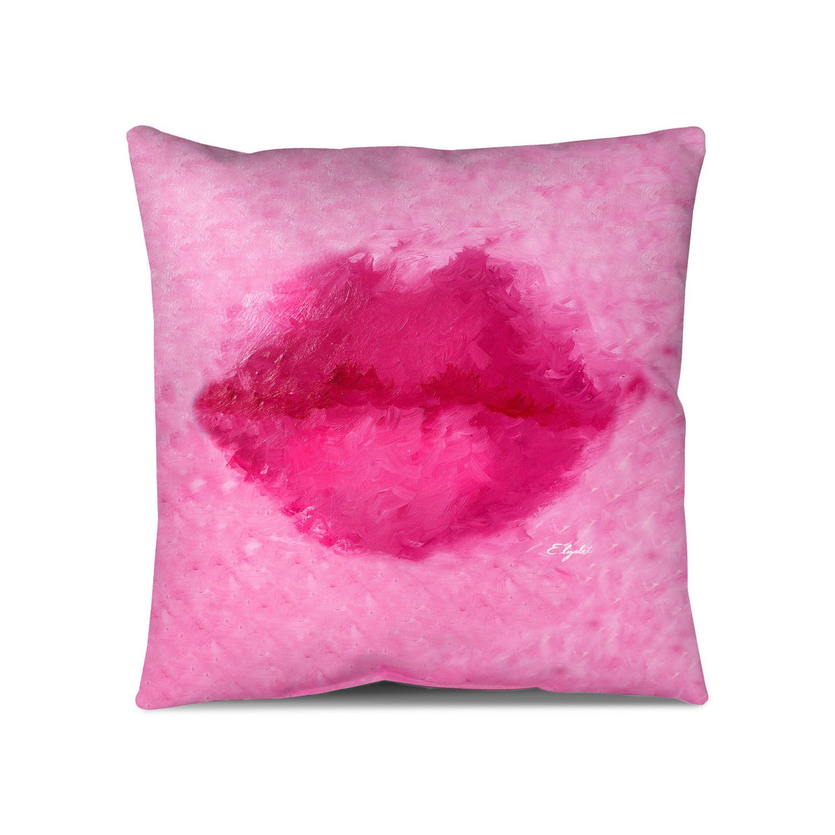 Copy of Euro/Floor Pillow - Pucker Lips Pink Shop All MWW 