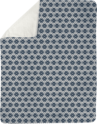 Copy of The Lovleigh Blanket - Bronwyn Navy Shop All,Bedding Collections MWW 