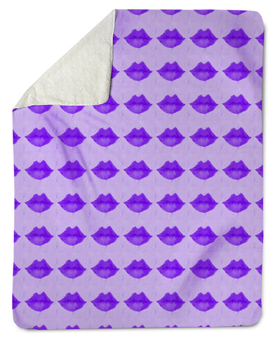 Copy of The Lovleigh Blanket - Pucker Lips Lavender Shop All,Bedding Collections MWW 