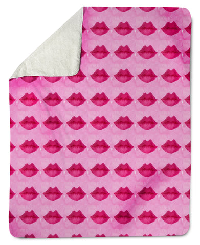 Copy of The Lovleigh Blanket - Pucker Lips Pink Shop All,Bedding Collections MWW 