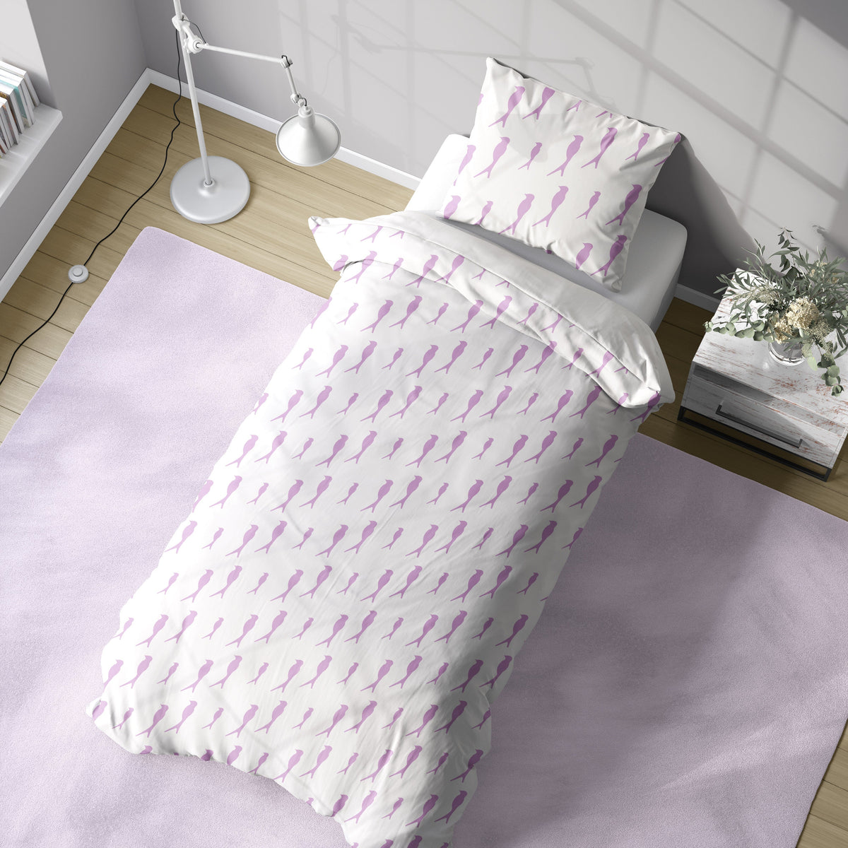 Duvet - Birds of a Feather Lilac MWW XL Twin 