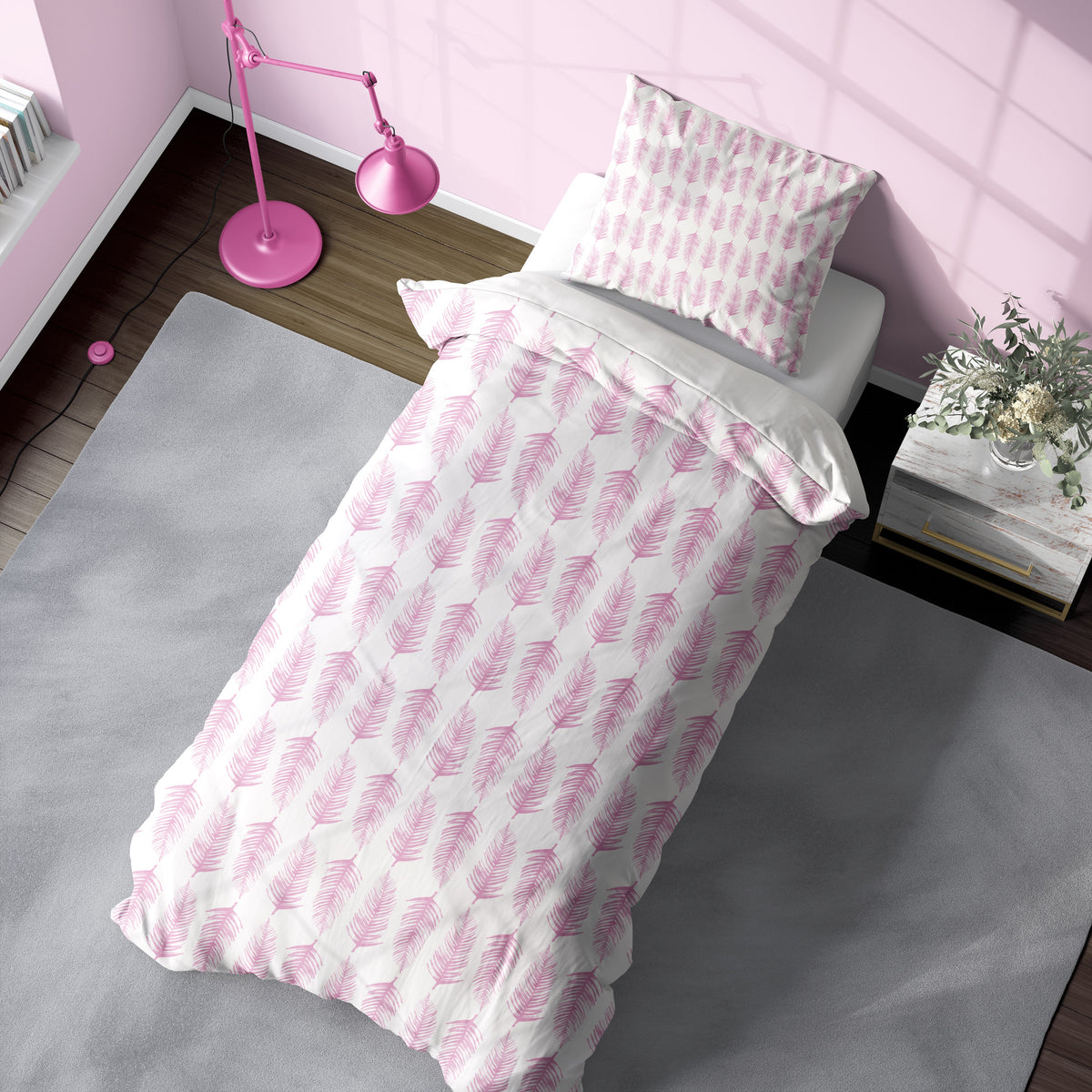 Duvet - Plumes Hot Pink Bedding, Duvets MWW XL Twin 