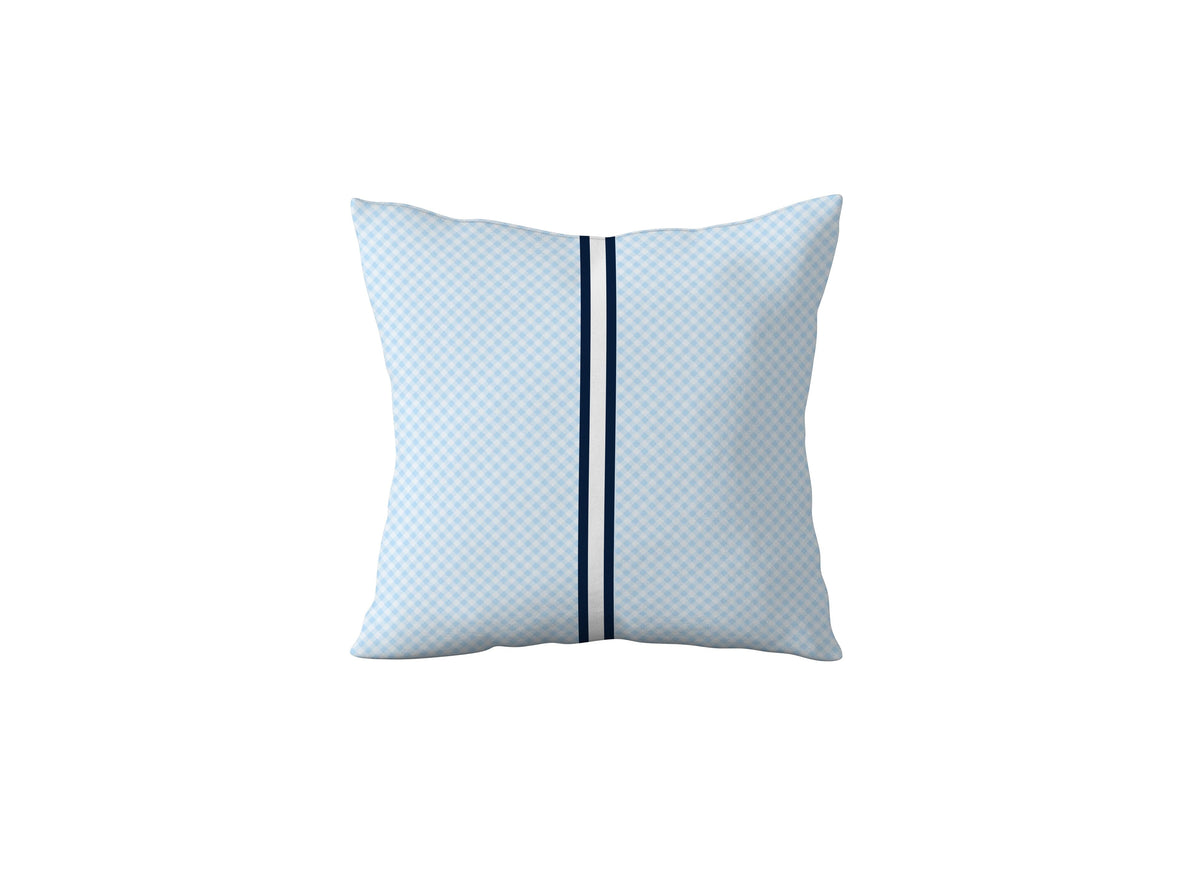 Euro/Floor Pillow - Gingham Carolina Blue Bedding Collections, Pillows, Floor Pillows MWW 