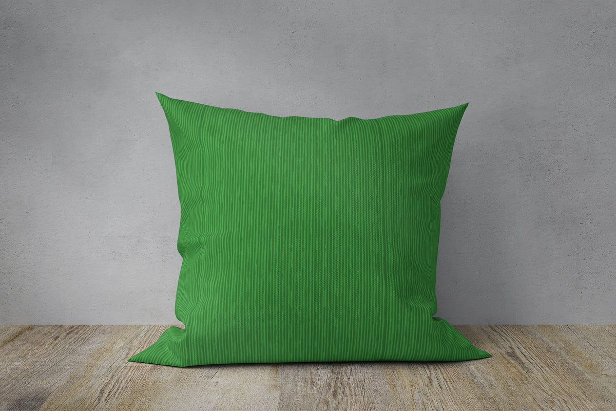 Euro/Floor Pillow - Narrow Stripes Green Bedding Collections, Pillows, Floor Pillows MWW 