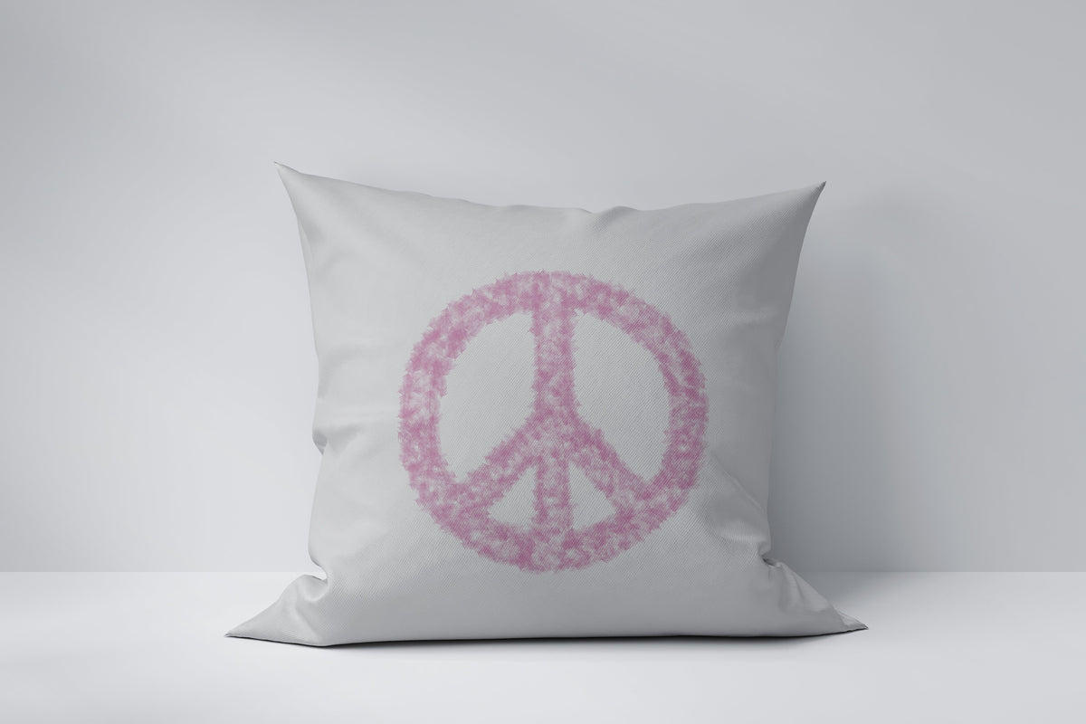 Euro/Floor Pillow - Peace Plumes Hot Pink Bedding Collections, Pillows, Floor Pillows MWW 