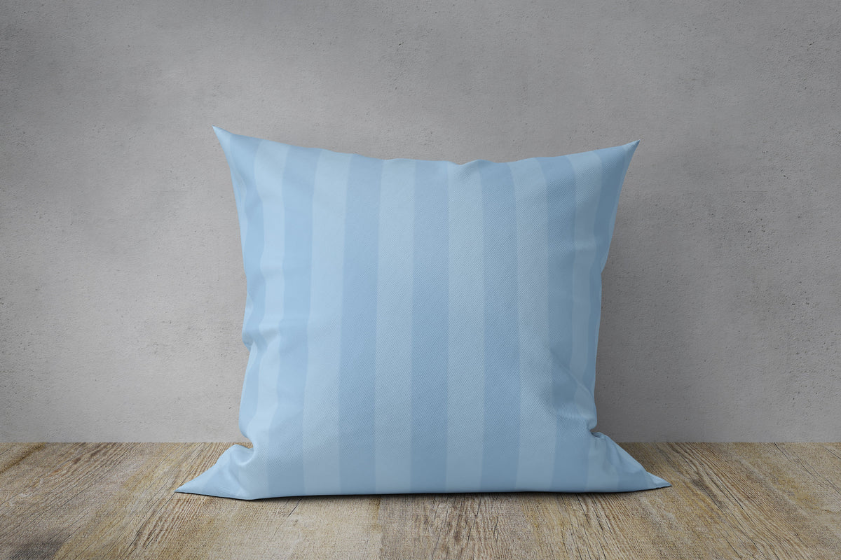 Euro/Floor Pillow - Shadow Stripes Cornflower Blue Bedding Collections, Pillows, Floor Pillows MWW 