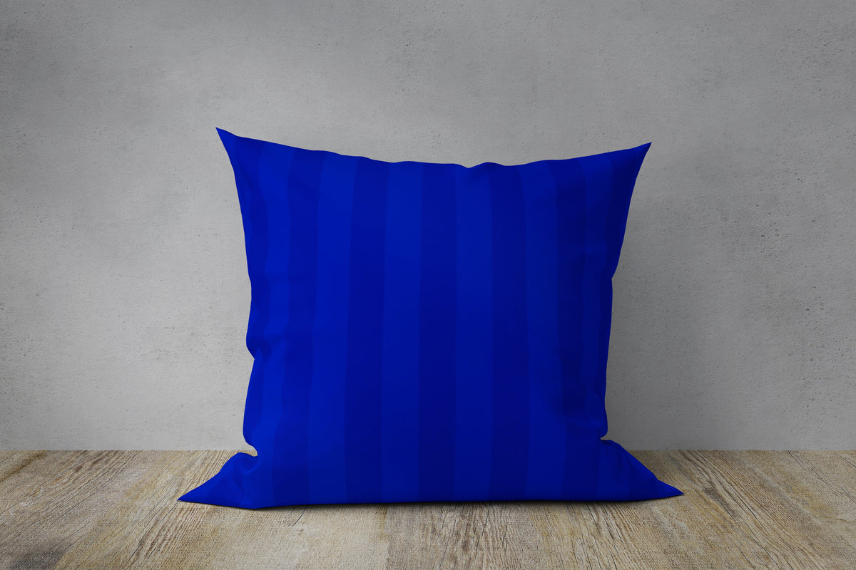 Euro/Floor Pillow - Shadow Stripes Royal Blue Bedding Collections, Pillows, Floor Pillows MWW 