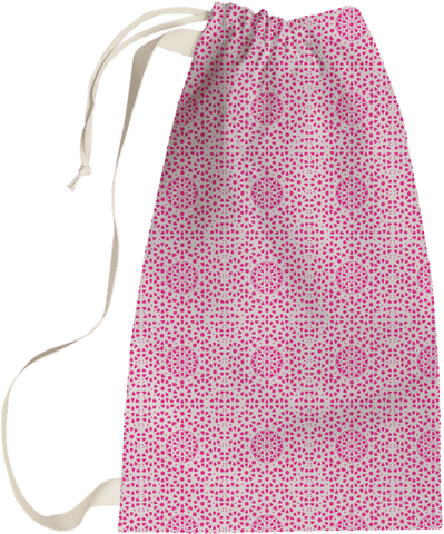 Laundry Bag - Charlotte Hot Pink MWW 