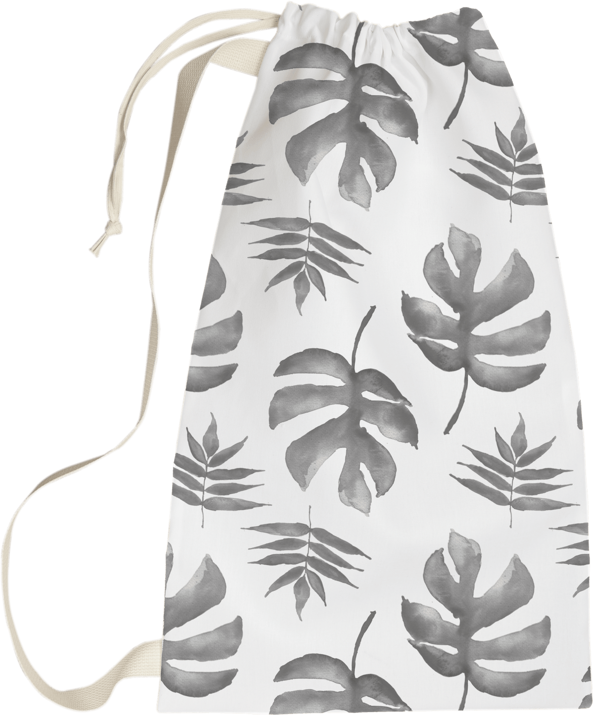 Laundry Bag - Palm Beachy Grey Room Accessories, Laundry Bags MWW 