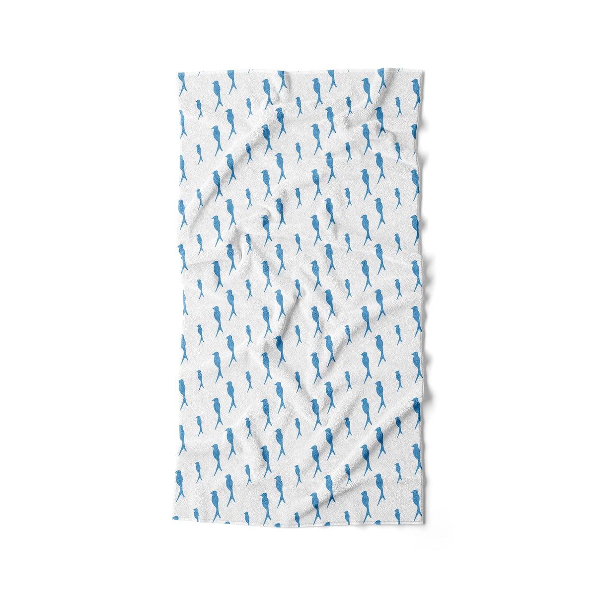 Quick-Dry Resort Towel - Birds of a Feather Carolina Blue MWW 