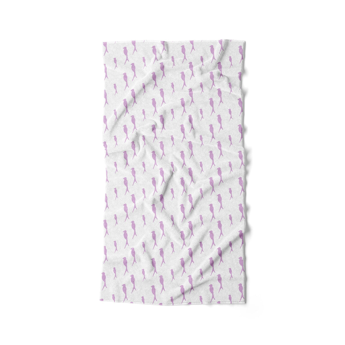 Quick-Dry Resort Towel - Birds of a Feather Lilac MWW 