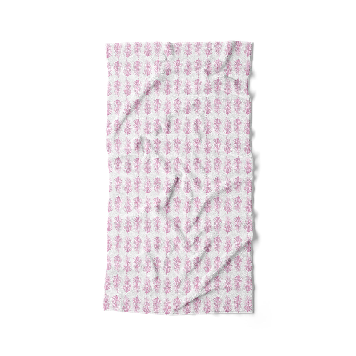Quick-Dry Resort Towel - Plumes Hot Pink Bath, Towels, Resort Towel MWW 