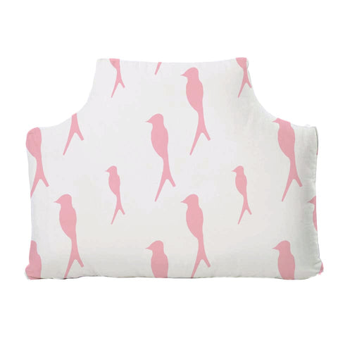 The Headboard Pillow® - Birds of a Feather Pink Bedding, Headboards, The Headboard Pillow MWW 