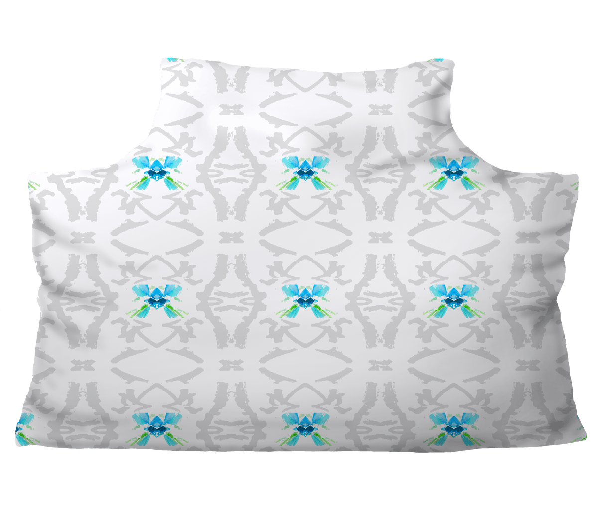 The Headboard Pillow® - Flutter - Morpho Shop All,Bedding Collections,The Headboard Pillow LeighDeux, LLC 