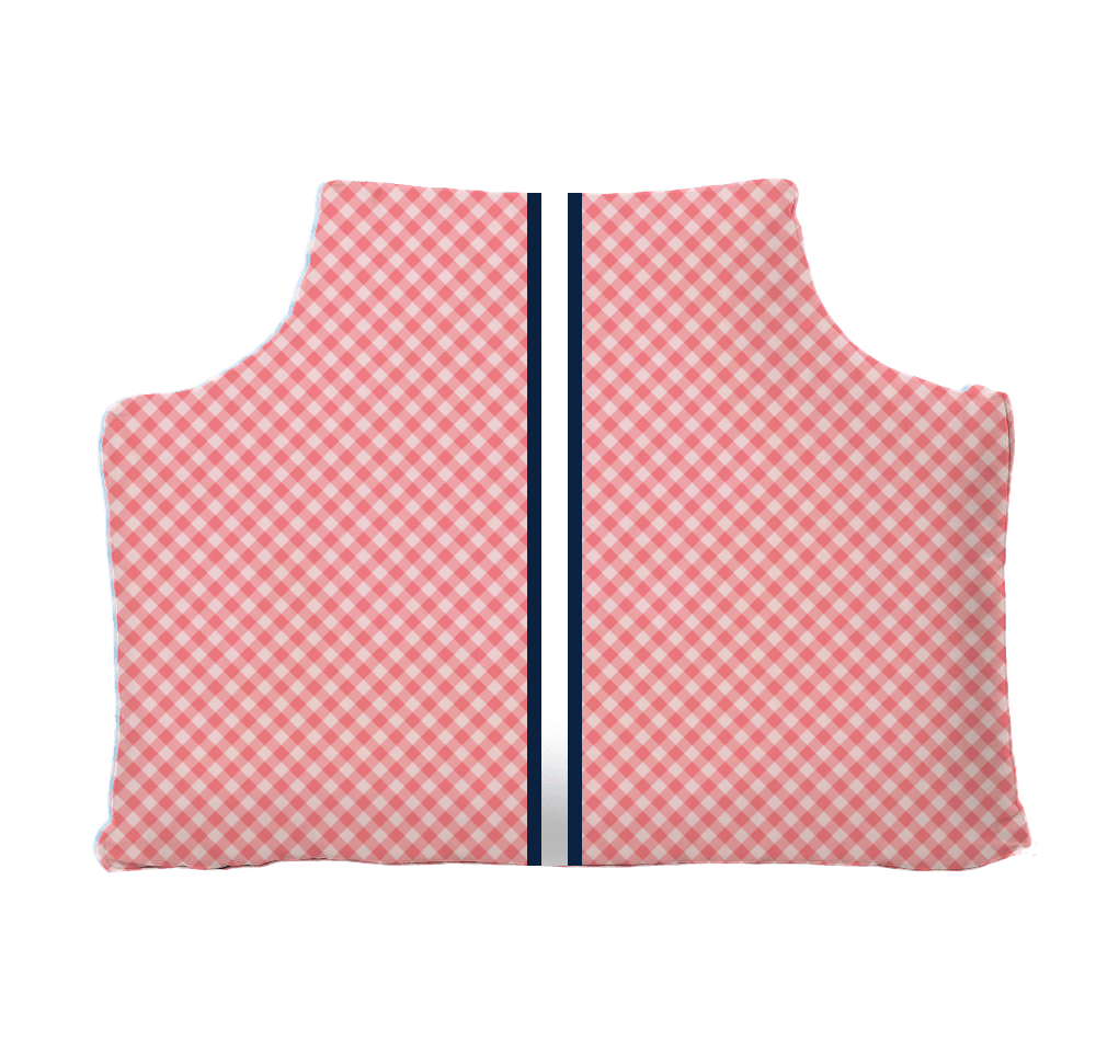 The Headboard Pillow® - Gingham Red Bedding, Headboards, The Headboard Pillow MWW 