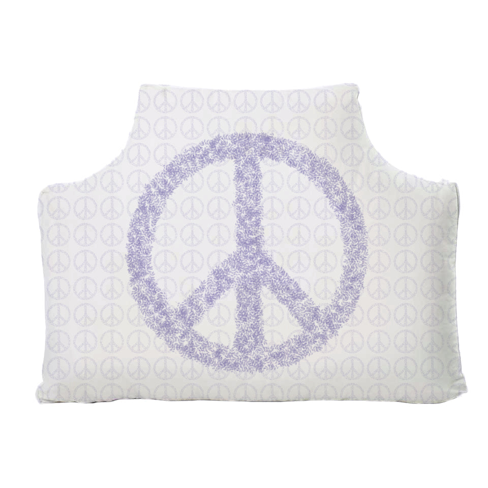 The Headboard Pillow® - Large Peace Lavender Bedding, Headboards, The Headboard Pillow MWW 