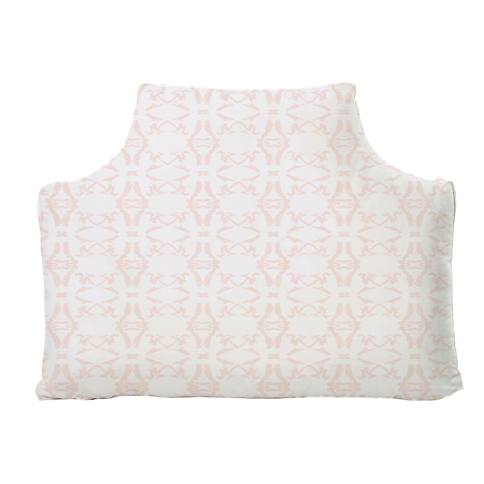 The Headboard Pillow® - Monarch Pink Lattice MWW 