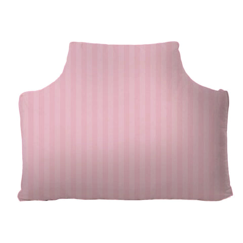 The Headboard Pillow® - Narrow Shadow Stripes Light Pink Bedding, Headboards, The Headboard Pillow MWW 