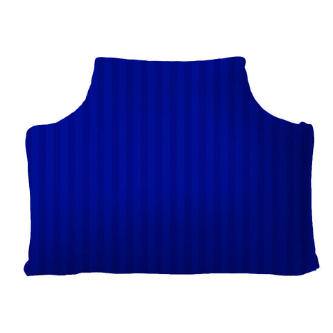 The Headboard Pillow® - Narrow Shadow Stripes Royal Blue Bedding, Headboards, The Headboard Pillow MWW 