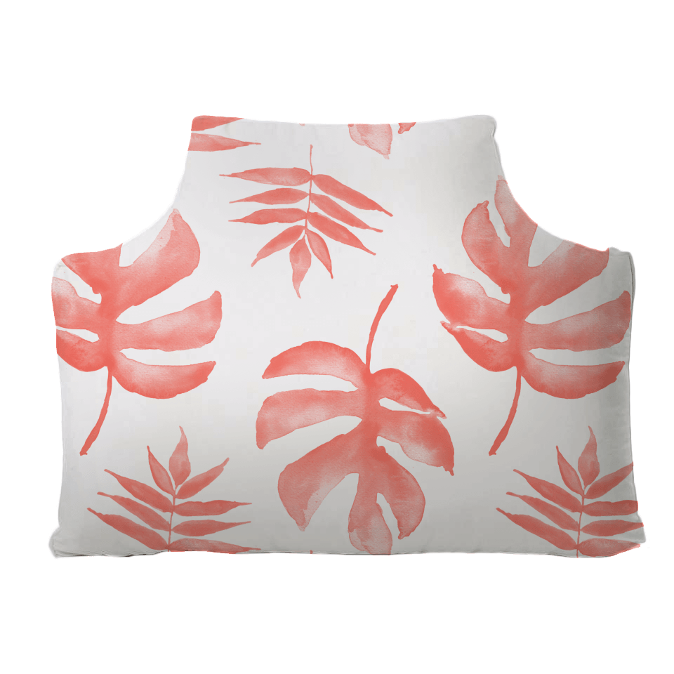 The Headboard Pillow® - Palm Beachy Coral Bedding, Headboards, The Headboard Pillow MWW 
