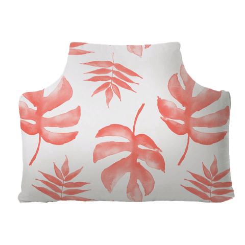 The Headboard Pillow® - Palm Beachy Coral Bedding, Headboards, The Headboard Pillow MWW 
