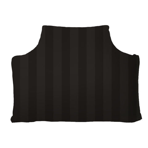 The Headboard Pillow® - Shadow Stripes Black Bedding, Headboards, The Headboard Pillow MWW 