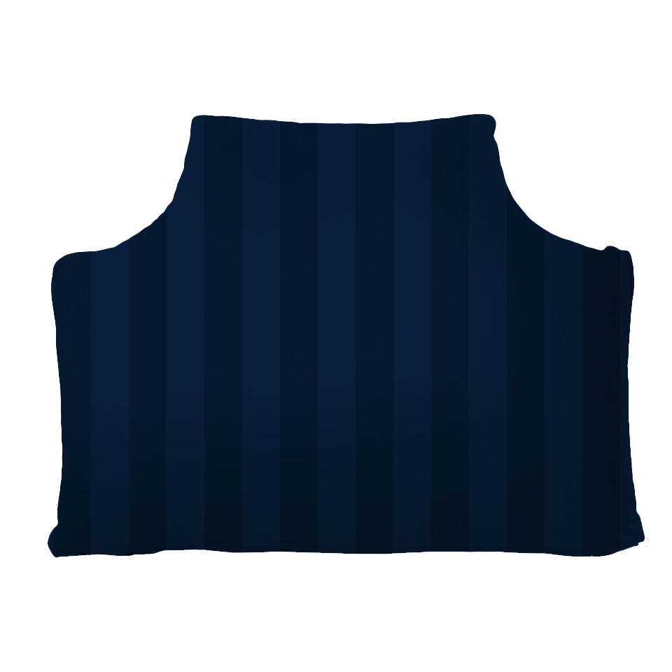 The Headboard Pillow® - Shadow Stripes Navy Bedding, Headboards, The Headboard Pillow MWW 