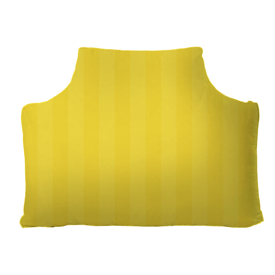 The Headboard Pillow® - Shadow Stripes Yellow Bedding, Headboards, The Headboard Pillow MWW 