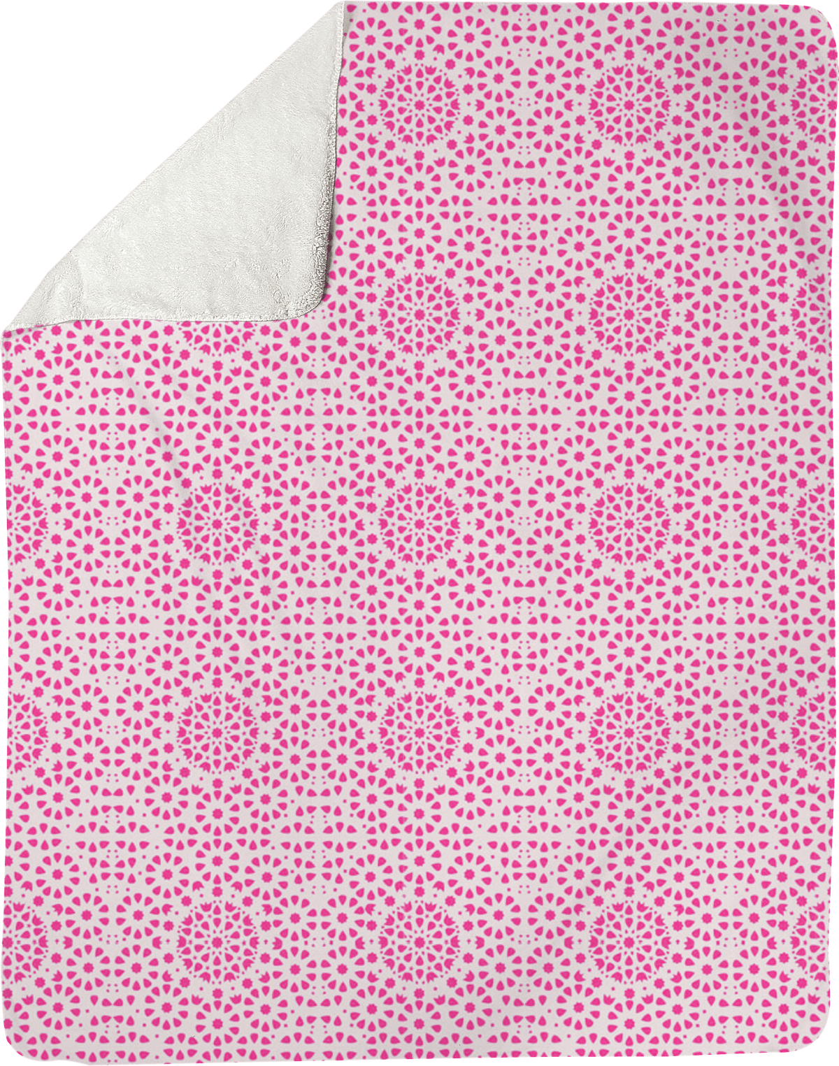 The Lovleigh Blanket - Charlotte Hot Pink Bedding, Blankets MWW 