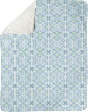 The Lovleigh Blanket - Kaleidoscope Blue Shop All,Bedding Collections MWW 