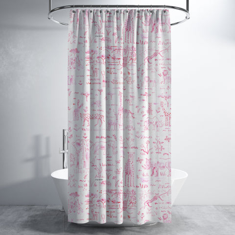The Shower Panel - Animalia Pink Shop All, Bath MWW 