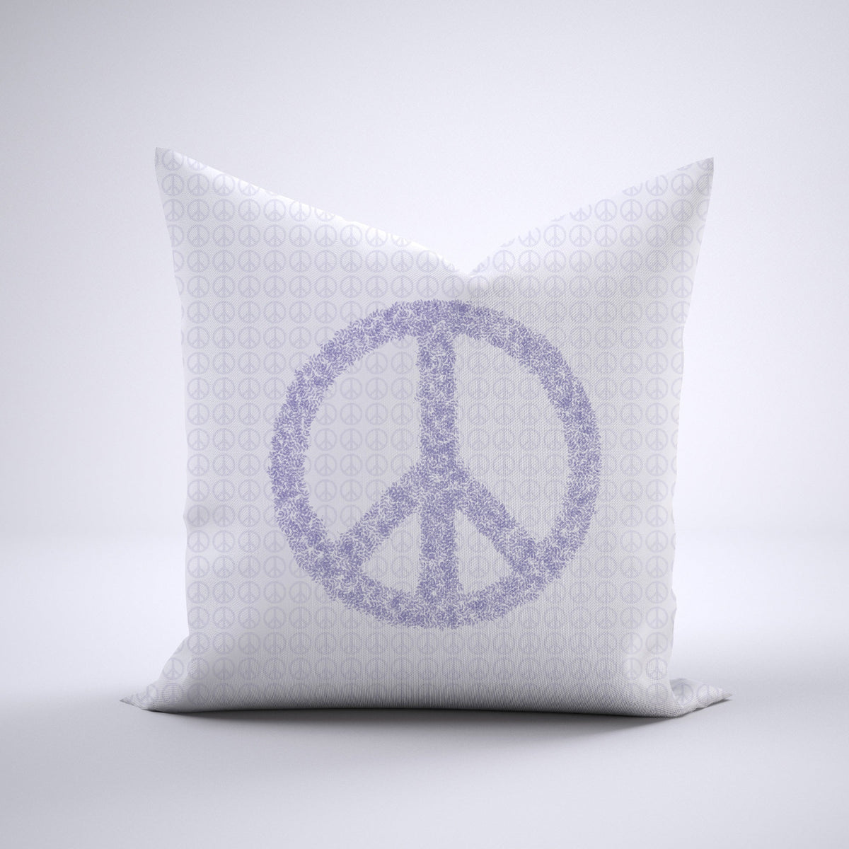 Throw Pillow - All-Over Peace Lavender Bedding, Pillows, Throw Pillows MWW 