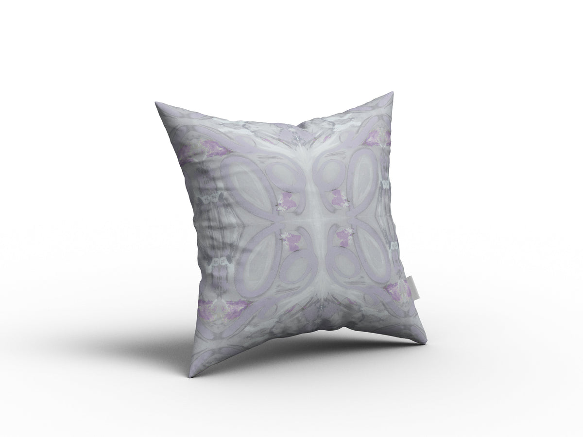 Throw Pillow - Kaleidoscope Lavender Grey Bedding Collections, Pillows, Throw Pillows MWW 