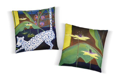 Throw Pillow - Leopard Ferns Bedding Collections, Pillows, Throw Pillows MWW 