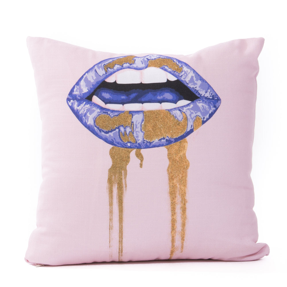 Throw Pillow - Lips Lavender Bedding Collections, Pillows, Throw Pillows MWW 