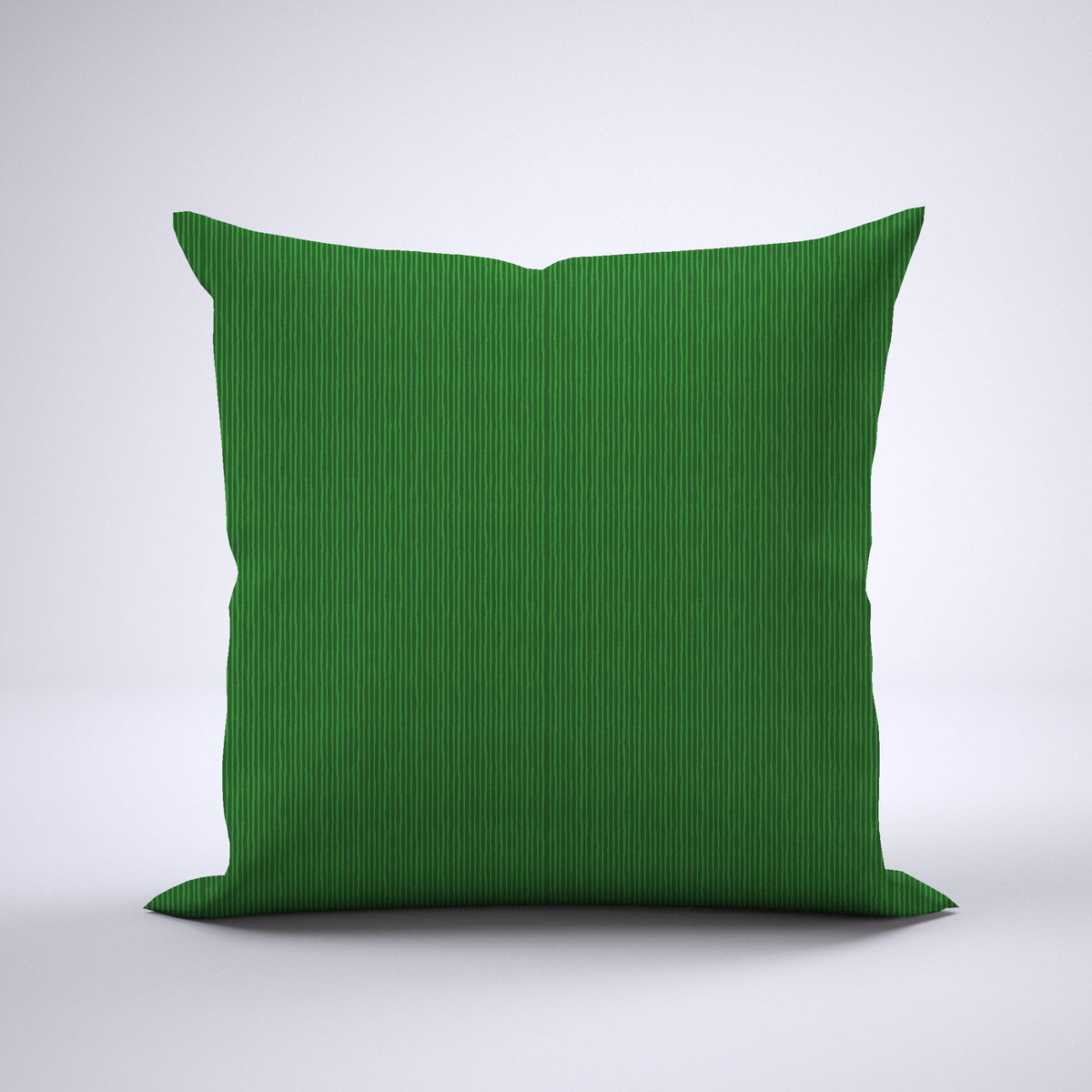 Throw Pillow - Narrow Stripes Green MWW 
