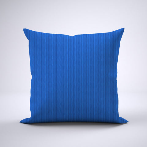Throw Pillow - Narrow Stripes Royal Blue MWW 